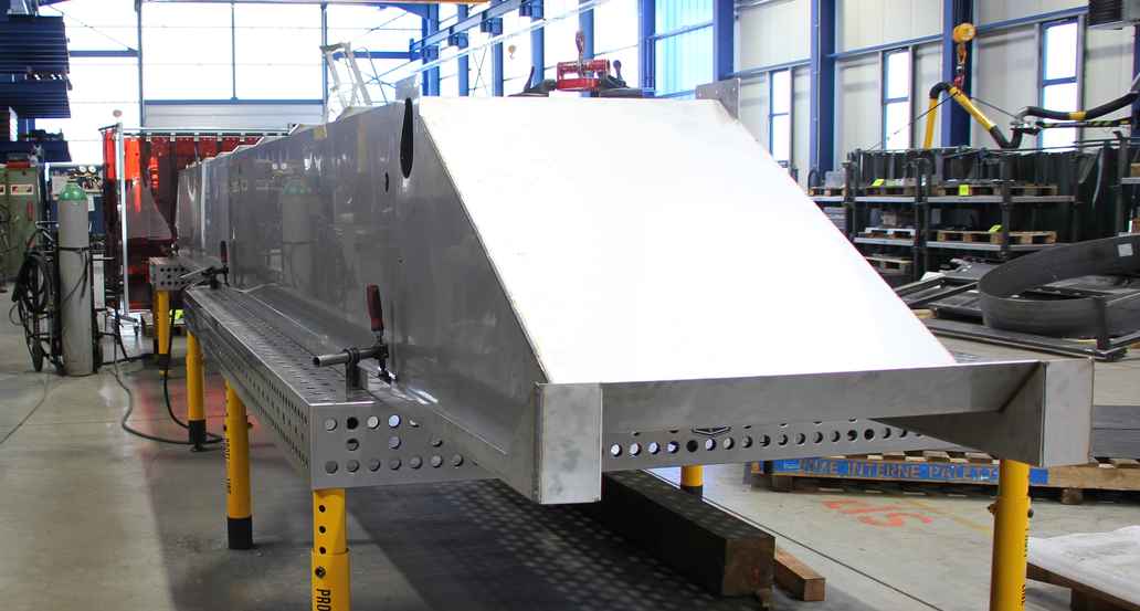 Blechwanne Nahaufnahme