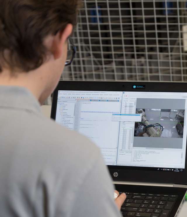 Programming of an EasyBot via the user interface