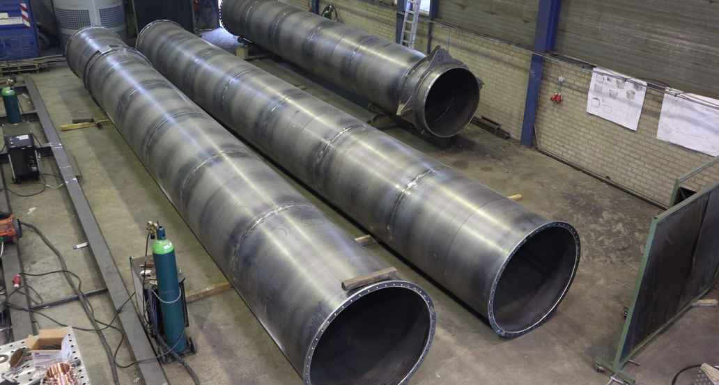 Flue-gas stack for asphalt plant6