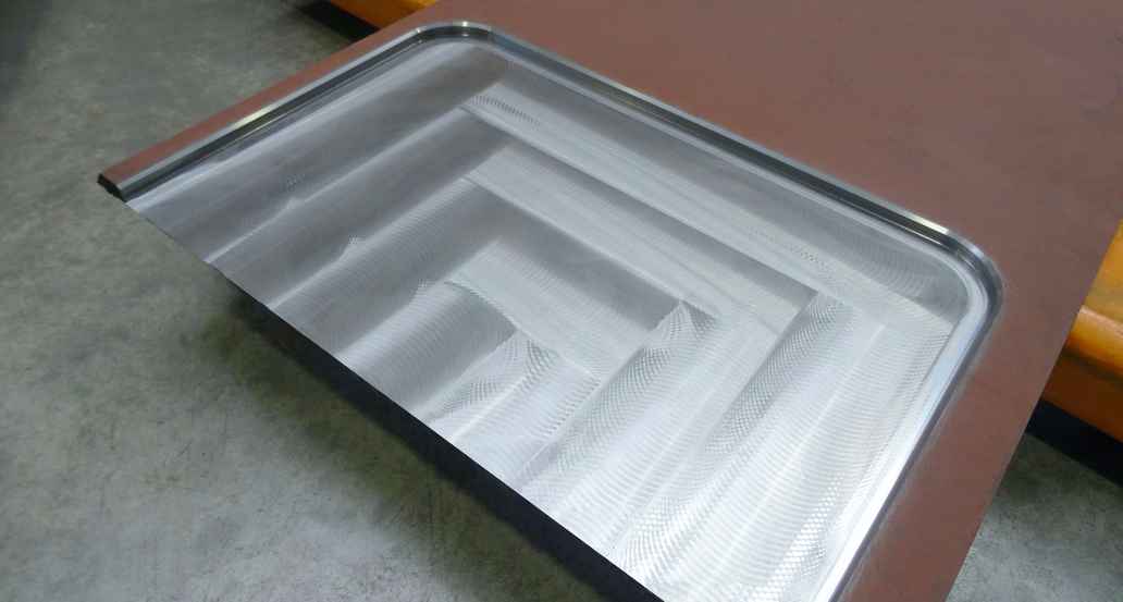 Fraesteil aus Verschleissblech