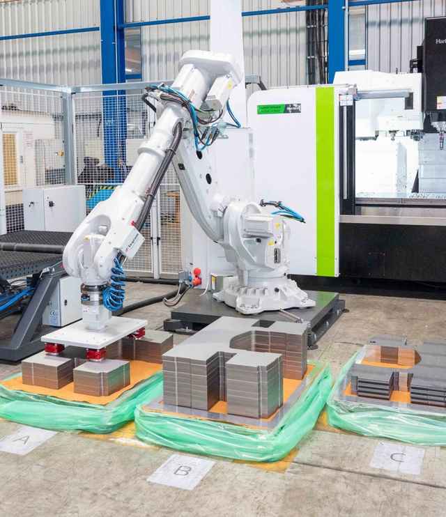 Fräsmaschinen & Bearbeitungszentren automatisch be- und entladen