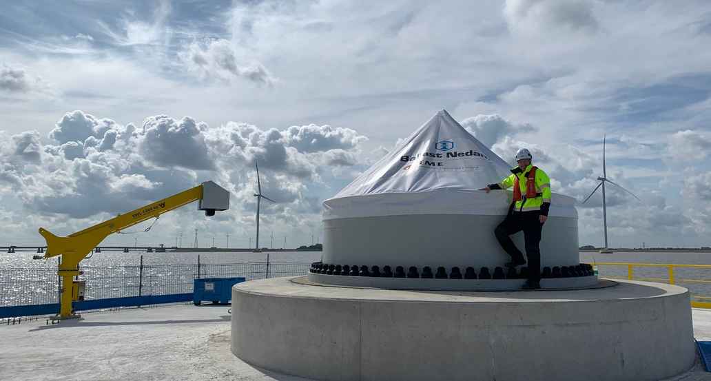 Sustainable canvas on WindplanBlauw